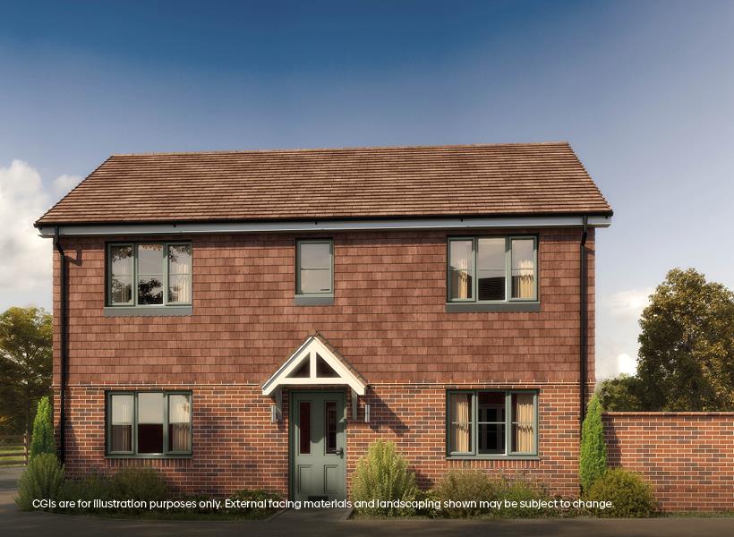 Plot 68, 42 Huntley Way, Finchampstead Berkshire homes for sale